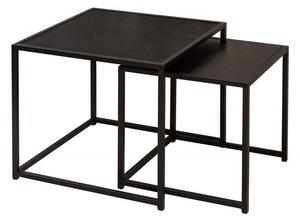 2SET konferenční stolek SLIM LINE 50 CM vzhled černý jasan Nábytek | Obývací pokoj | Konferenční stolky | Všechny konferenční stolky