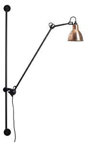 Nástěnná Svítidla Lampe Gras, 214 Round, Černá, Obývací pokoj, Kov, Design