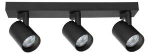 Bodové svítidlo VOLF 3xGU10/10W/230V černá