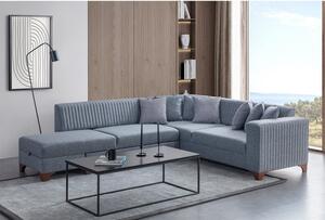 Rohová sedačka Westy (šedá) (L). Akce -25%