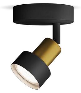 Philips - Bodové svítidlo CONDUIT 1xGU10/5W/230V černá/mosaz