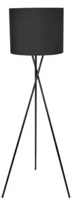 Stojací lampa TEKLA 1xE27/20W/230V černá