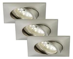 Briloner 7210-032 -SADA 3x LED Podhledové svítidlo ATTACH LED/5W/230V IP23 chrom