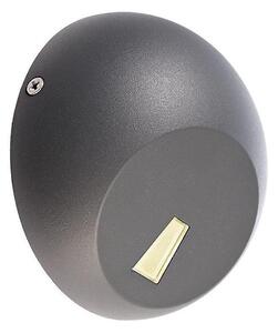 Deko-Light 731111-LED Venkovní nástěnné svítidlo AQUILAE 3,5W/230V IP65 antracit