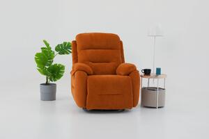 Polohovatelné křeslo Comforto E (červená). Akce -24%