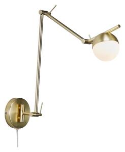 Nordlux - Nástěnná lampa CONTINA 1xG9/5W/230V mosaz