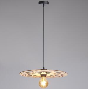 Lustr na lanku FALCO 1xE27/60W/230V pr. 40 cm béžová