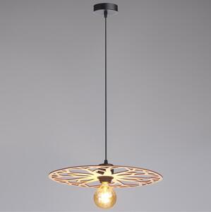 Lustr na lanku FALCO 1xE27/60W/230V pr. 40 cm béžová
