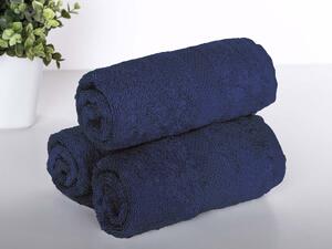 XPOSE® Froté ručník VERONA 3ks - tmavě modrý 30x50 cm