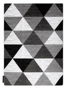 Koberec ALTER Rino Trojúhelníky šedý