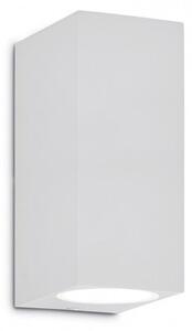 UP AP2 venkovní nástěnné svítidlo 2x G9 15W bez zdroje 15cm hranaté IP44, bílé