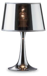 LONDON TL1 SMALL stolní lampa 1x E27 60W bez zdroje 36,5cm IP20, chromová