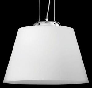 CYLINDER SP1 závěsné svítidlo 1xE27 60W bez zdroje 40,5cm IP20, bílé sklo