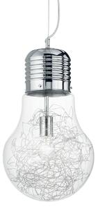 LUCE MAX SP1 BIG závěsné svítidlo 1x E27 60W bez zdroje 30cm IP20, čiré