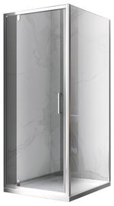 BPS-koupelny Obdélníkový sprchový kout ZES KZ05A 90x80 chrom/transparent - bez vaničky