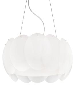 OVALINO SP5 závěsné svítidlo 5x E27 60W bez zdroje 44cm IP20, bílé