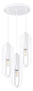 Sollux SL.1361 - Lustr na lanku NICUS 3xE27/15W/230V bílá