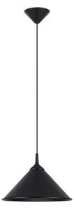 Sollux SL.1326 - Lustr na lanku ZUMA 1xE27/15W/230V pr. 30 cm černá