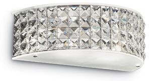 ROMA AP2 nástěnné svítidlo 2x G9 LED 3W 370lm 3000K 30cm IP20, chromové