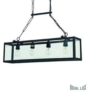 IGOR SP4 závěsné svítidlo 4x E27 60W bez zdroje 92cm IP20, černé