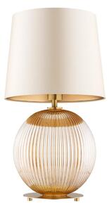 Argon 8535 - Stolní lampa HAMILTON 1xE27/15W/230V krémová/béžová