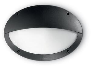 MEDEA-2 AP1 venkovní přisazené svítidlo 1x E27 23W bez zdroje 33cm oválné IP66, černé