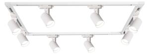 Brilagi - Bodové svítidlo v lištovém systému HUSKY 8xGU10/10W/230V bílá