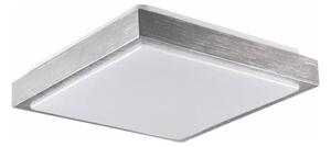 Stropní svítidlo KAZIMIERZ 2xE27/20W/230V 29,5x29,5 cm stříbrná