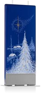 Flatyz Holiday Christmas Night with a Star dekorativní svíčka 6x15 cm