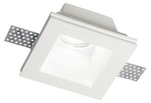 SAMBA FI1 podhledové svítidlo 1x GU10 50W bez zdroje hranaté 11cm IP20, bílé
