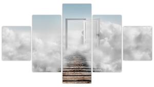 Obraz - Dveře do nebe (125x70 cm)