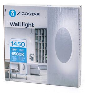 Aigostar - LED Nástěnné svítidlo LED/12W/230V 6500K 25 cm bílá