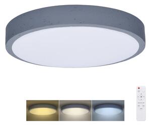 Solight WO8001 - LED Stmív. svítidlo GREY LED/48W/230V 3000-6500K pr. 38 cm + DO