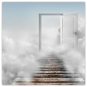 Obraz - Dveře do nebe (30x30 cm)