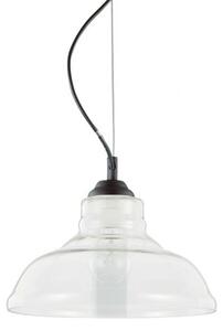 BISTRO' SP1 PLATEzávěsné svítidlo 1x E27 60W bez zdroje 28cm IP20, transparentní