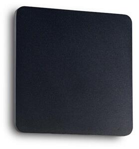 COVER AP nástěnné LED svítidlo 11W 1000lm 3000K 20cm hranaté IP20, černé