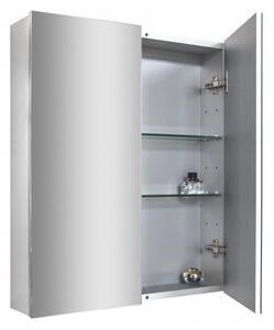 Aluminium mirror cabinet Multy BS60 - width 60cm