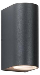 Zambelis E122 - Venkovní nástěnné svítidlo 2xGU10/15W/230V IP54 antracit