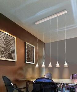 Dalmatia závěsné svítidlo LED 25W 1500lm 3000K 80cm IP20, bílé