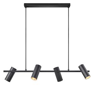 Nordlux - Lustr na lanku ALANIS 4xGU10/15W/230V černá