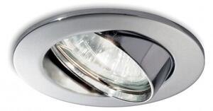 SWING podhledové svítidlo 1x GU10 50W bez zdroje 8,2cm IP20, chromové