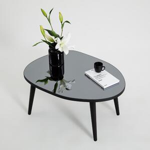 Konferenční stolek GUSTO 75x55 cm černá