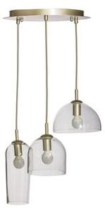 Blanca závěsné svítidlo 3x E14 40W bez zdroje 45cm IP20, champagne