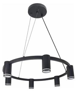 Lustr na lanku PARIS 6xGU10/12W/230V černá
