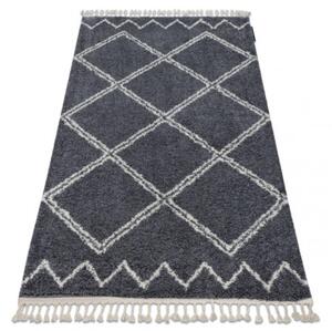 Koberec BERBER ASILA B5970 šedý / bílý Fredzle berber marokánský