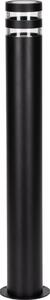 Venkovní lampa RINO 1xE27/12W/230V IP54 74 cm černá