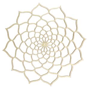 AMADEA Dřevěná dekorace mandala přírodní 20cm