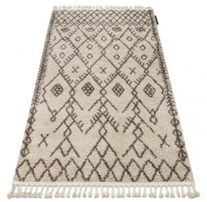 Koberec BERBER TANGER B5940 krém / hnědý Fredzle berber marokánský