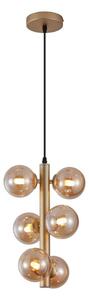 Wofi 6014-601W - LED Lustr na lanku VILLA 6xG9/3W/230V zlatá