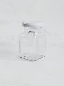 Kořenka skleněná JOVI 150 ml s bílým víčkem Twist OFF TO 53